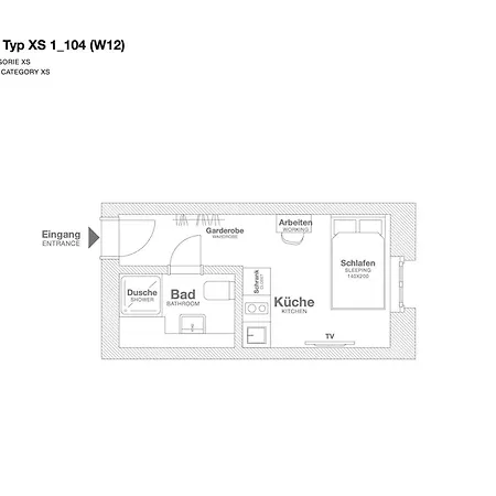 ホテル Ipartment Mitte By Western 3*